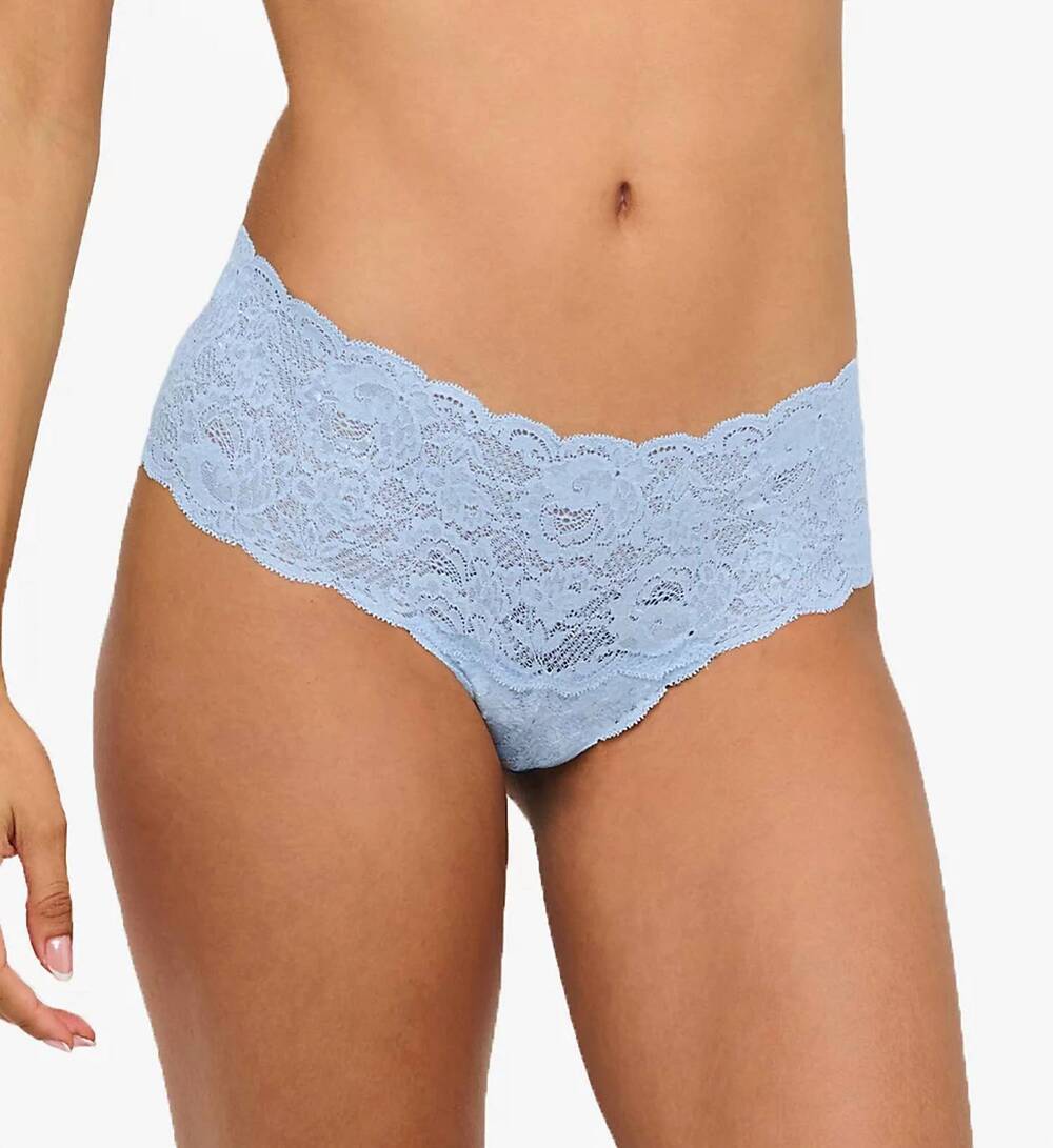 NEW COSABELLA never say never high rise bikini panty in aasmani blue